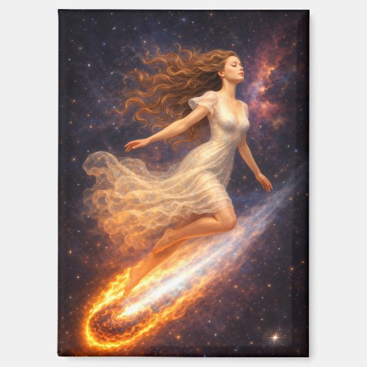 Mystik Woman Magnet (Vorderseite)