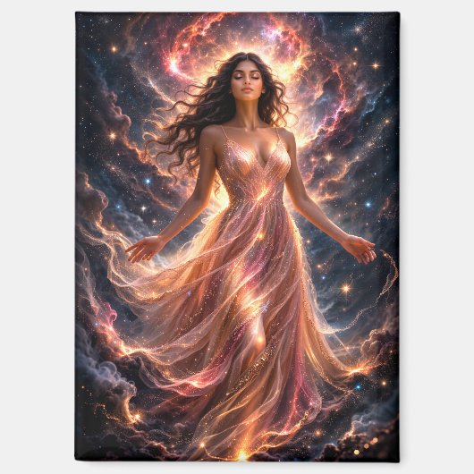 Mystik Woman Magnet (Vorderseite)