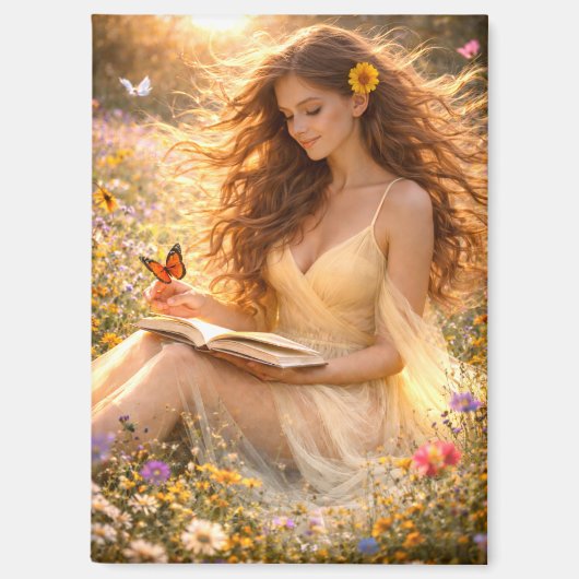 Mystik Woman Magnet (Vorderseite)