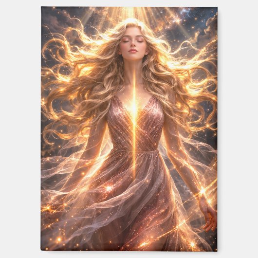 Mystik Woman Magnet (Vorderseite)