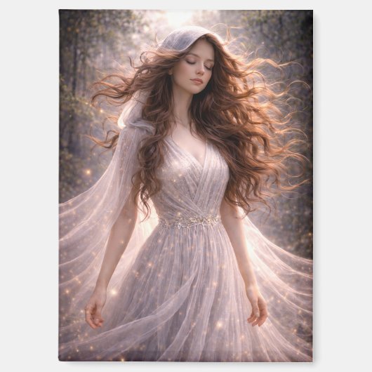 Mystik Woman Magnet (Vorderseite)