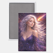 Mystik Woman Magnet (Vorderseite/Rückseite)