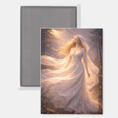 Mystik Woman Magnet (Vorderseite/Rückseite)