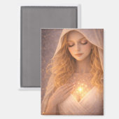 Mystik Woman Magnet (Vorderseite/Rückseite)