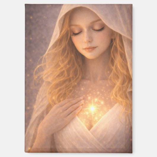 Mystik Woman Magnet (Vorderseite)