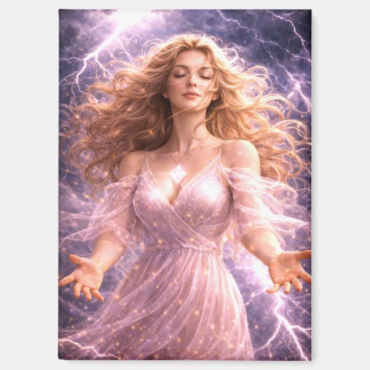 Mystik Woman Magnet (Vorderseite)