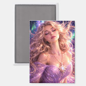 Mystik Woman Magnet (Vorderseite/Rückseite)