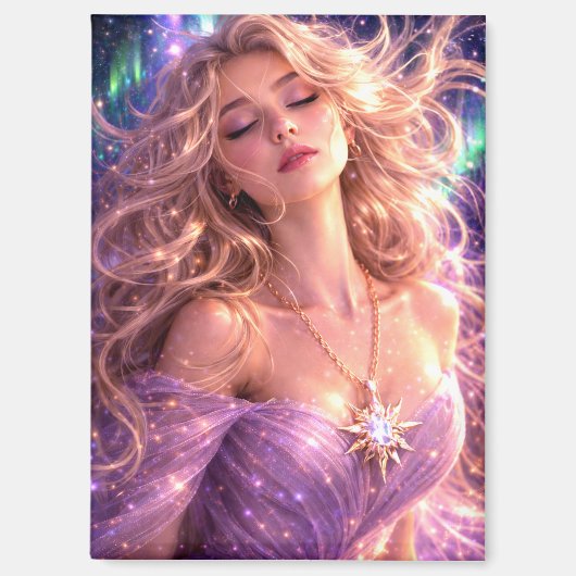 Mystik Woman Magnet (Vorderseite)