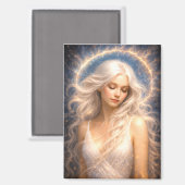 Mystik Woman Magnet (Vorderseite/Rückseite)