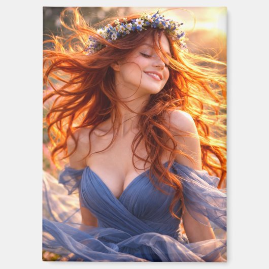 Mystik Woman Magnet (Vorderseite)