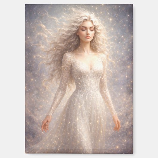 Mystik Woman Magnet (Vorderseite)