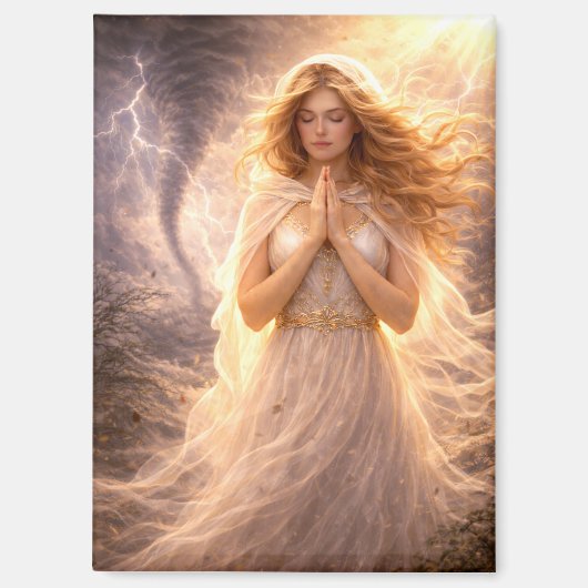 Mystik Woman Magnet (Vorderseite)