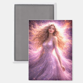 Mystik Woman Magnet (Vorderseite/Rückseite)