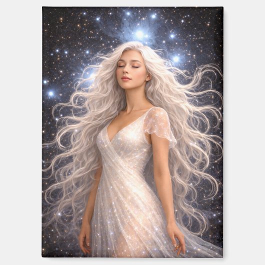 Mystik Woman Magnet (Vorderseite)