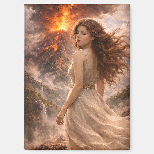 Mystik Woman Magnet (Vorderseite)