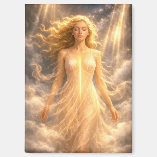 Mystik Woman Magnet (Vorderseite)