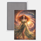 Mystik Woman Magnet (Vorderseite/Rückseite)