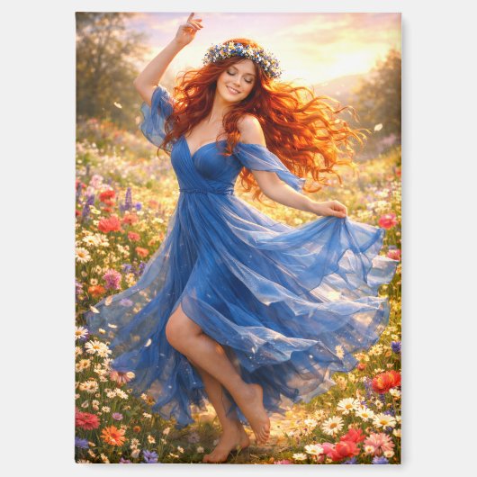 Mystik Woman Magnet (Vorderseite)