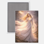 Mystik Woman Magnet (Vorderseite/Rückseite)