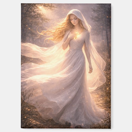 Mystik Woman Magnet (Vorderseite)