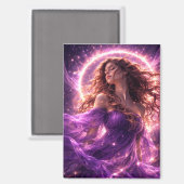Mystik Woman Magnet (Vorderseite/Rückseite)