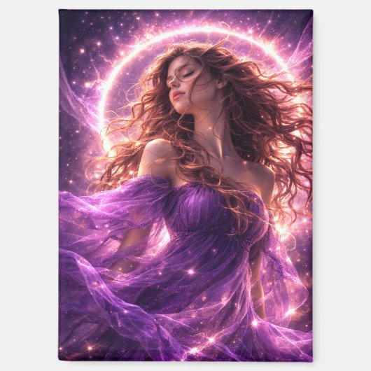 Mystik Woman Magnet (Vorderseite)