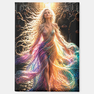 Mystik Woman Magnet - Galaxtisch schön