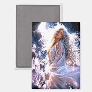 Mystik Woman Magnet - Galaxtisch schön