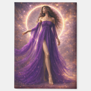 Mystik Woman Magnet - Galaxtisch schön