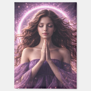 Mystik Woman Magnet - Galaxtisch schön