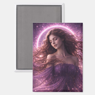 Mystik Woman Magnet - Galaxtisch schön