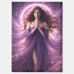 Mystik Woman Magnet - Galaxtisch schön