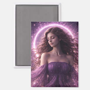 Mystik Woman Magnet - Galaxtisch schön