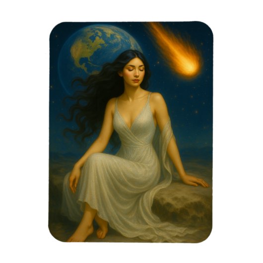 Mystik Woman Magnet – Symbol deiner inneren Stärke (Vertikal)