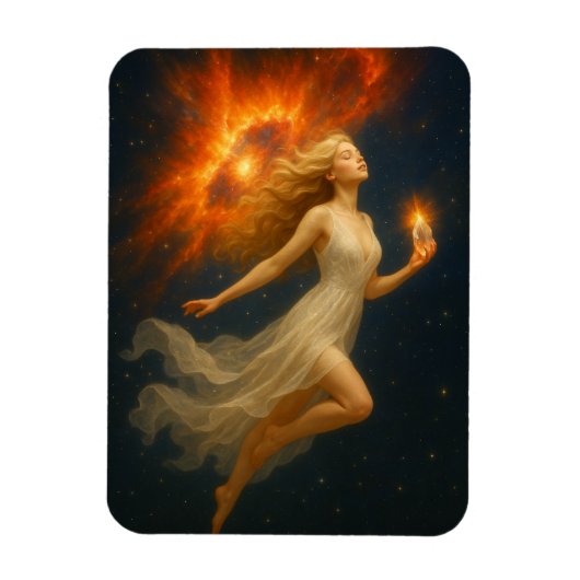 Mystik Woman Magnet – Symbol deiner inneren Stärke (Vertikal)