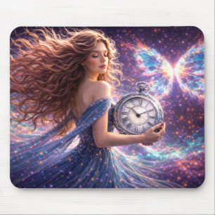 Mystik Woman Mousepad – Galaktisch schön