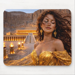 Mystik Woman Mousepad – Galaktisch schön