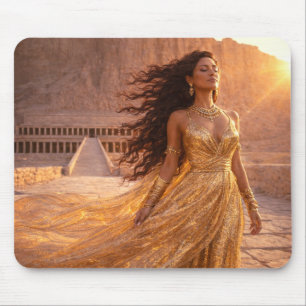 Mystik Woman Mousepad – Galaktisch schön