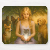 Mystik Woman – Mousepad mit Energie & Ausdruck (Vorne)