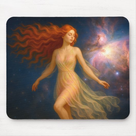 Mystik Woman – Mousepad mit Energie & Ausdruck (Vorne)