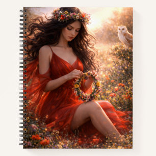 Mystik Woman Notizblock – Dein Raum für Gedanken