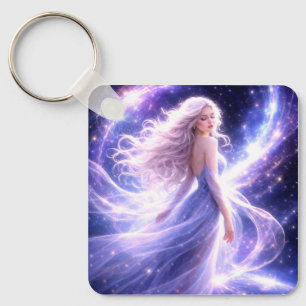 Mystik Woman Schlüsselanhänger – Galaktisch schön