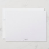 Mystiker  feiertagskarte (Rückseite)