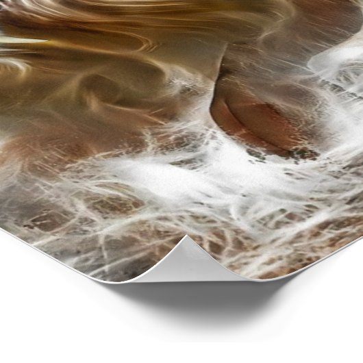 Mystikkatzenposter Poster (Ecke)