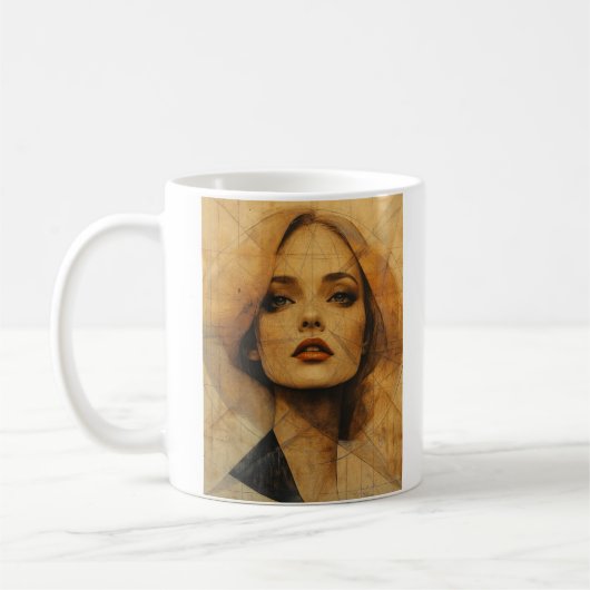 Mystique der Mitternachtsmenagerie Kaffeetasse (Links)