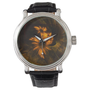 Mystique Garden Abstrakt Art Armbanduhr