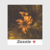 Mystique Garden Abstrakt Art Aufkleber (Blatt)