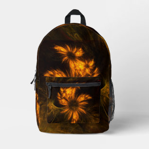 Mystique Garden Abstrakt Art Bedruckter Rucksack
