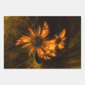 Mystique Garden Abstrakt Art Geschenkpapier Set (Vorderseite 3)