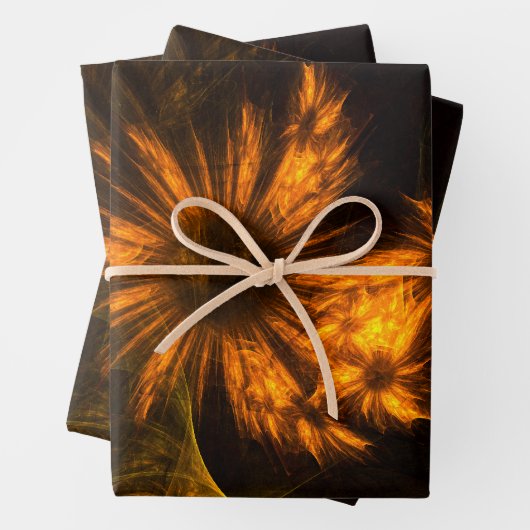 Mystique Garden Abstrakt Art Geschenkpapier Set (Beispiel)